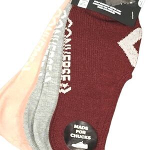 Converse Star Chevron Logo Half Cushion Ultra Low Sock- 3PK